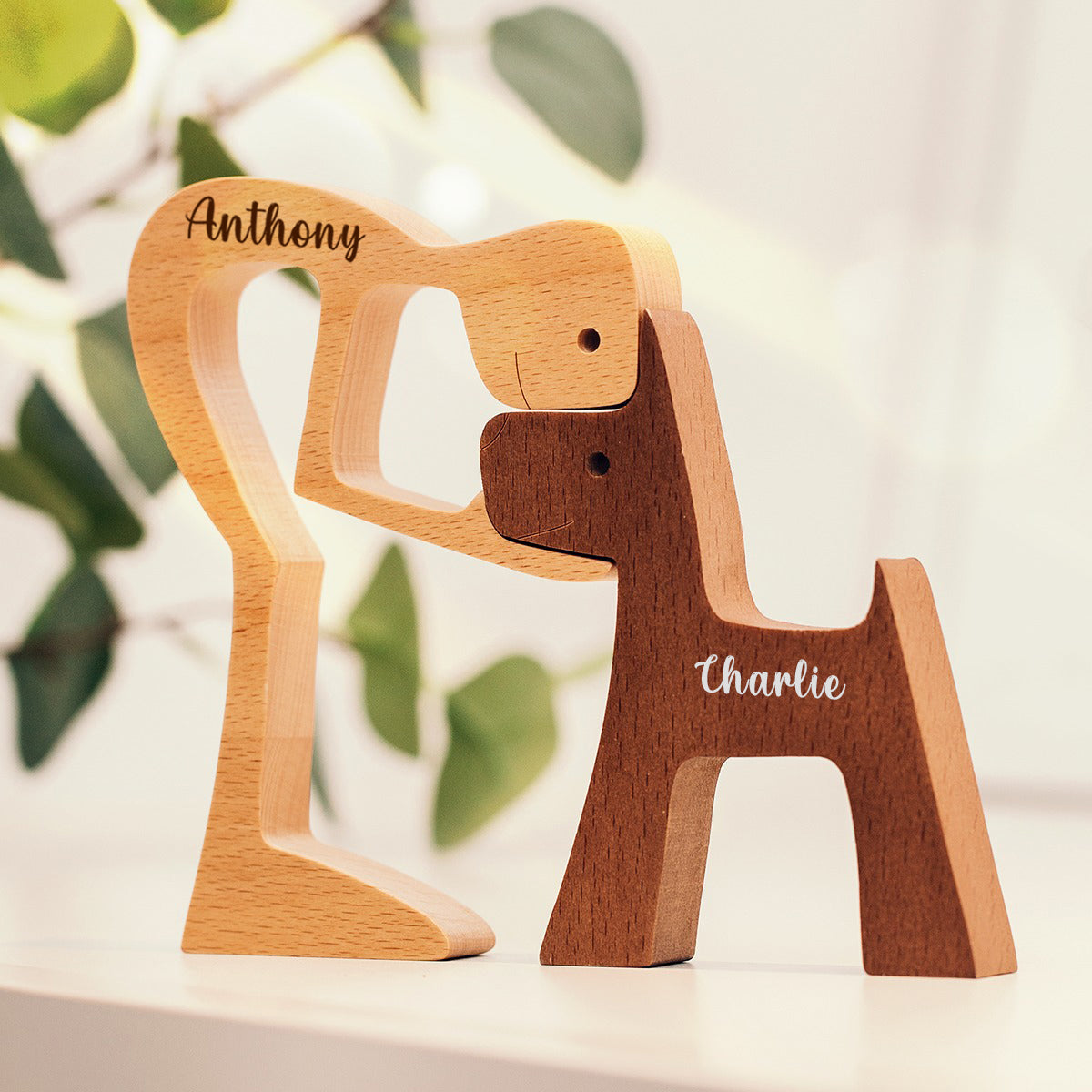 Figura de madera personalizada